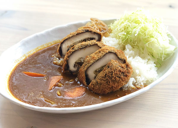 しいたけカツカレー