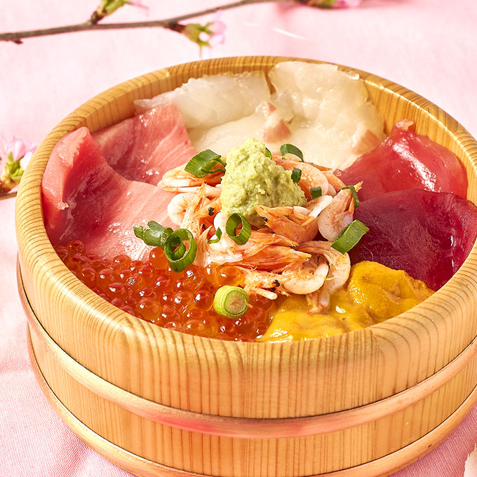 贅沢桜えび海鮮桶