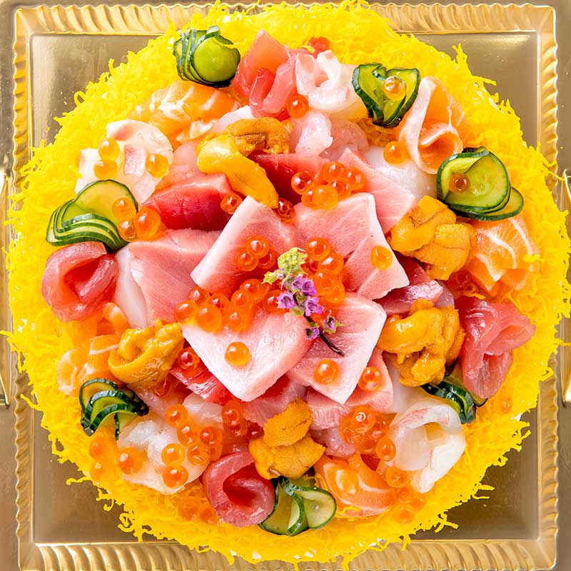 贅沢寿司ケーキ